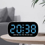Led Large Display Electric Digital Alarm Clock With Battery Backup And Snooze. Fixed Price $8.95.