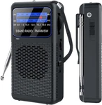 Portable Am Fm Radio Compact Transistor Pocket Silver Nys New... Fixed Price $14.79.