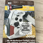 Jeep Am/fm/weather-band Flashlight Radio/lantern Jxlwbc Combo Pack New. Fixed Price $45.00.