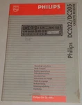 User Manual Philips Car Radio DC315 DC342 DC202 DC205 Stand 04/1994. Fixed Price $11.54.