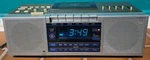 Vintage General Electric 7-4965A Am/fm Alarm Led Clock Radio Cassette C. 1984. Fixed Price $42.95.