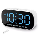 Electric Digital Alarm Clock Led Large Display Battery Backup Snooze Dual. Fixed Price $8.98.