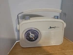 Byronstatics Portable Radio Am Fm, Retro Look - Tested And Works. Fixed Price $14.99.