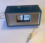 Vintage Mcm General Electric Model 8114 Flip Clock Rare Blue Tested Works!. Fixed Price $69.00.