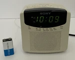 Vintage Sony ICF-C150 Digicube Ivory Am/fm Alarm Clock Radio. Fixed Price $23.00.