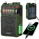 Raddy RE40 Portable Shortwave Radio Fm/am/sw/wb Receiver, 4000MAH Olive Green. Fixed Price $75.68.