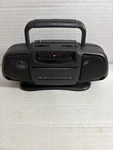 Vintage Suntone Am/fm Boom Box Radio Twin Speaker Mini Portable Novelty RR2600. Fixed Price $14.50.