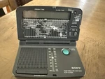 Sony ICF-C1100 Fm/am World Time Clock Radio (only Works). Fixed Price $20.00.