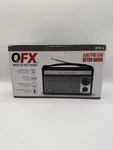 Qfx Am/fm/sw Retro Radio Portable Shortwave Vintage Style Receiver. Fixed Price $24.95.