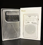 Vondior Vx Portable Am/fm Pocket Radio Battery Operated Vintage, New Old Stock. Fixed Price $24.95.