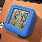Lcd Digital Alarm Clock Equity By Crosse Soft Cube Pre-owned Model 70905. Fixed Price $12.00.