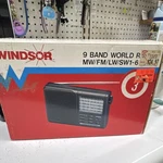 Windsor 9 Band World Radio Black Am/fm Mw Lw SW1 SW2 Portable. Fixed Price $23.00.