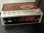 Cosmo Model E-901 Electronic Led Month And Date Alarm Clock Tested/works Used. Fixed Price $9.00.
