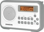 Sangean PR-D18GR Am/fm Portable Digital Radio With Protective Bumper, White/gray. Fixed Price $85.61.