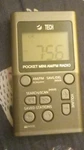 Btech MPR-AF1 Pocket Am/fm Radio Gray W/ Headphones, Backlight, Clock, Memory. Fixed Price $10.00.