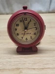 Vintage Westclox Big Ben Red Folding Travel Alarm Clock Wind Up Compact New Batt. Fixed Price $41.99.