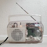 Sentry PR-120 Am/fm Clear Portable Radio Retro High Sensitivity Receiver. Fixed Price $45.00.