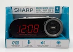 Sharp Digital Alarm Clock, 2 Amp High-speed Usb Charging Port, SPC547. Fixed Price $18.04.