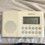 Sangean H201 Am/fm Portable Waterproof Shower Radio White Tested Works. Fixed Price $19.95.