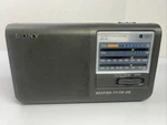 Sony ICF-36 Weather Tv Fm Am 4-BAND Portable Radio Tested Working Ac Cord. Fixed Price $16.99.