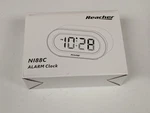 Reacher Small Alarm Clock Led Desk Shelf White. Fixed Price $15.00.