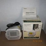 New Sony Dream Machine ICF-C180 Fm Clock Radio Dual Alarm Cube. Fixed Price $149.99.