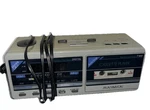Soundesign 3826SGY Am-fm Clock Radio Cassette Player Beige Auto Stop Led Alarm. Fixed Price $30.00.