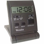 Westclox 47508B Travelmate Folding Alarm Clock. Fixed Price $19.99.