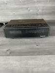 Vintage Panasonic 1980 Alarm Clock With Am-fm Radio RC-100D Working Wood Panel. Fixed Price $25.00.