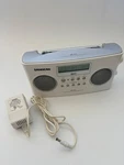 Sangean PR-D5 Am/fm Rds Stereo Synthesized Receiver Alarm Radio /w Power Cord. Fixed Price $45.00.