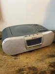 Sony Dream Machine ICF-CD830 Silver Am/fm Dual Alarm Clock Radio Read Descrip. Fixed Price $20.66.
