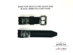 Authentic Invicta Pro Diver 6986 Black Polyurethane 26MM Watch Band. Fixed Price $49.95.