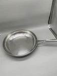Food Network 9IN 8000 Stainless Steel Frying Pan Skillet Long Handle. Fixed Price $14.99.