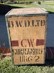 Vtg India To Liverpool Uk Wood Shipping Crate Box "it Pays Buy Good Tea". Fixed Price $74.94.