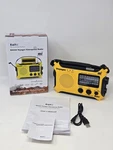 Kaito KA500 Weather Am Fm Shortwave Solar Crank Emergency Radio With Flashlight. Fixed Price $24.99.