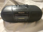 Panasonic RC-X230 Vintage Am/fm Stereo Clock Radio, Tested Working. Fixed Price $34.99.