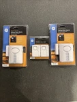 Ge Deluxe Wireless Door (alarm/chime) (45117) Easy-install New 3 Pk. Fixed Price $34.00.