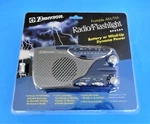 New Emerson Portable Radio Flashlight RP6289C Battery Windup Sealed. Fixed Price $26.80.