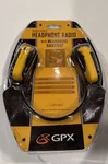 Vtg Gpx Rugged Sports Headphone Am/fm Jogger Radio Retro AHP3610RSYEL New. Fixed Price $15.00.
