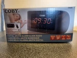 Coby Digital Am/fm Alarm Clock Radio 3.5MM Audio Line Jack New Box CRA55. Fixed Price $9.99.