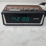 Vintage Kmc 908 Fluorescent Digital Alarm Clock Faux Woodgrain Retro. Fixed Price $15.29.