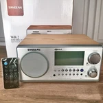 Sangean WR-2 Am/fm Tabletop Radio Receiver Remote Aux (9.25" 7") Open Box. Fixed Price $129.95.