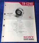 Sony TR-C290 Analog Clock Original Service Manual Schematic M183X. Fixed Price $27.95.