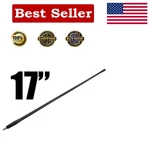 17 Inch All-terrain Flexible Rubber Antenna Is With Sangean Radio Spring .... Fixed Price $38.72.