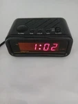 Vintage 90'S Spartus Digital Alarm Clock Black Model No. 1146 Tested & Working. Fixed Price $14.99.