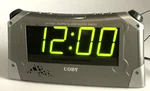 Vtg Alarm Clock Am Fm Radio Coby Lg Number Cr A98. Fixed Price $9.99.