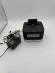 Ihome IPL8BN Iphone Dock, Clock, Radio. No Backup Battery, Tested. Lightning!. Fixed Price $15.00.