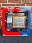 Sharp Tech Atomic Lcd Desk Clock & Travel Alarm SPC324SC New In Box.. Fixed Price $26.00.