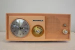 Motorola 5C14PW - Tube Am Clock Radio Pink 1959. Fixed Price $68.00.