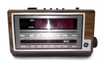 Vintage Alarm Clock Radio 7-4601A Am/fm Led Display Woodgrain Tested Works. Fixed Price $18.99.